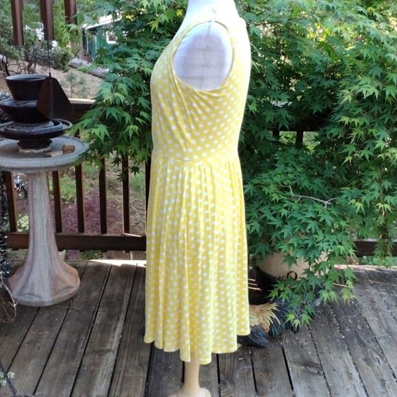 Hanna Andersson Yellow Polka Dot Dress - Picture 4 of 11